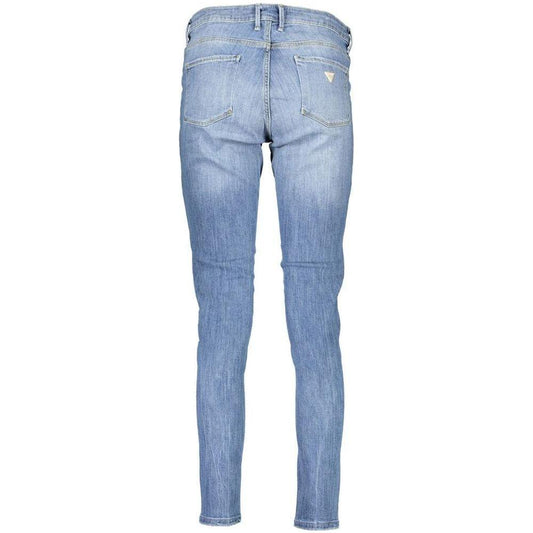 Guess Jeans Light Blue Cotton Women Jeans Guess Jeans