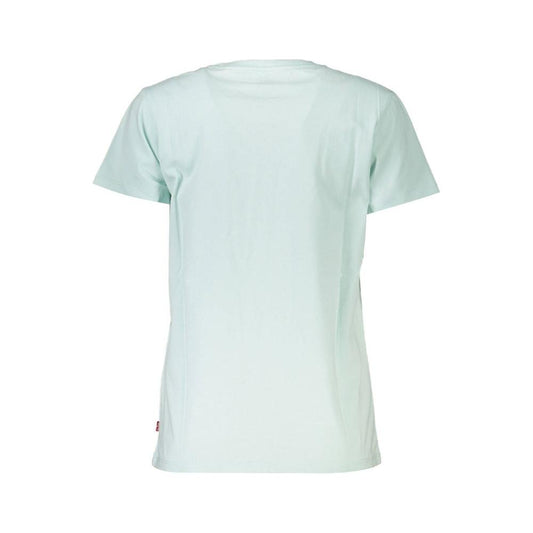 Levi's Light Blue Cotton Tops & T-Shirt Levi's