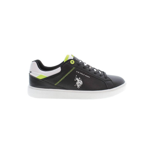 U.S. POLO ASSN. Black Polyester Men Sneaker U.S. POLO ASSN.