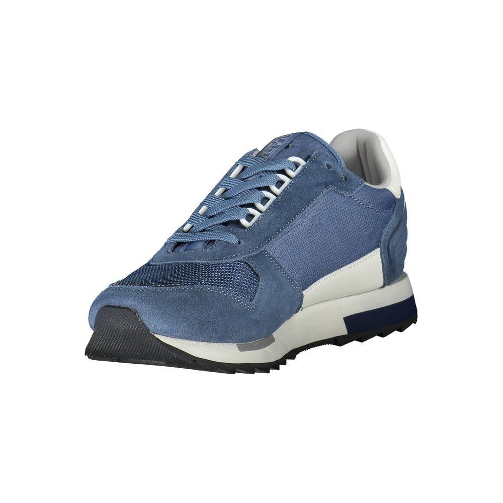 Napapijri Blue Polyester Men Sneaker Napapijri