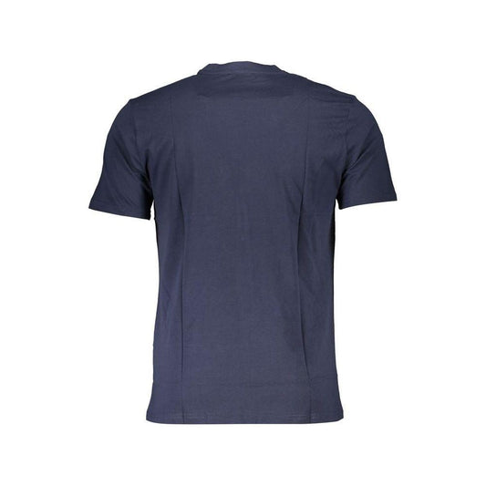 Cavalli Class Blue Cotton T-Shirt Cavalli Class