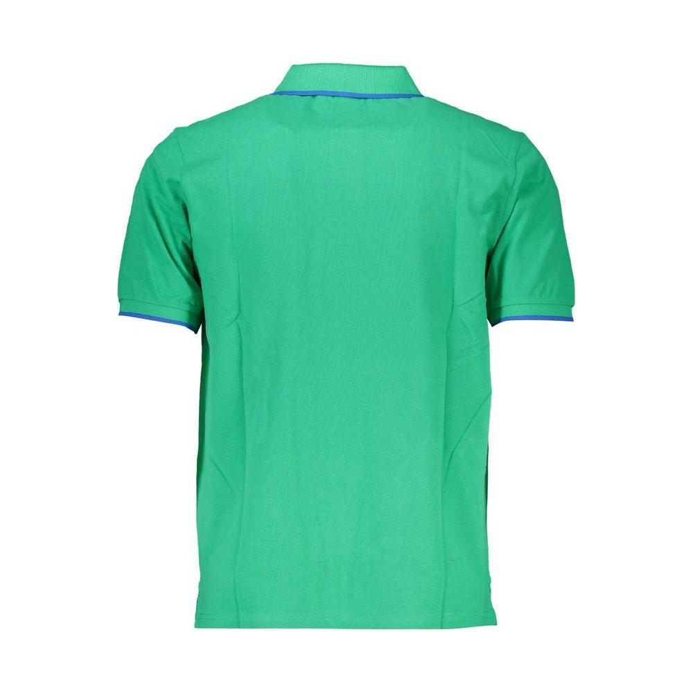 North Sails Green Cotton Polo Shirt North Sails