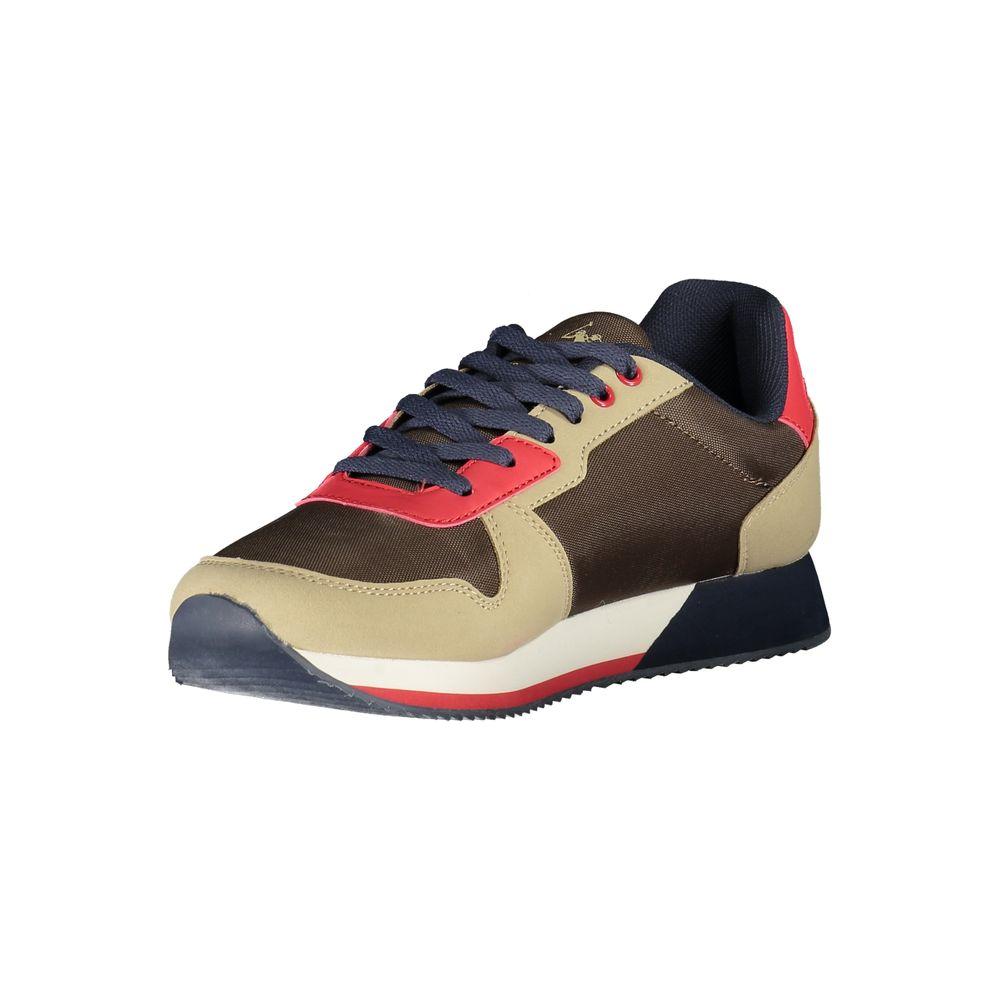 U.S. POLO ASSN. Brown Polyester Men Sneaker U.S. POLO ASSN.