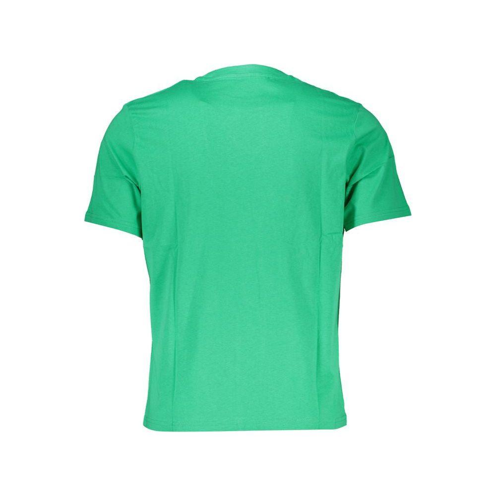 North Sails Green Cotton T-Shirt North Sails