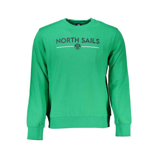 North Sails Green Cotton Sweater North Sails