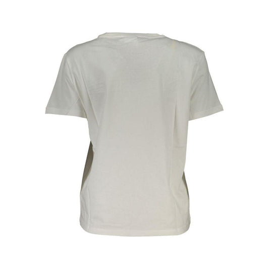 Desigual White Cotton Tops & T-Shirt Desigual