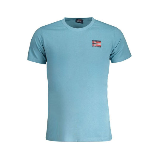 Norway 1963 Light Blue Cotton T-Shirt Norway 1963