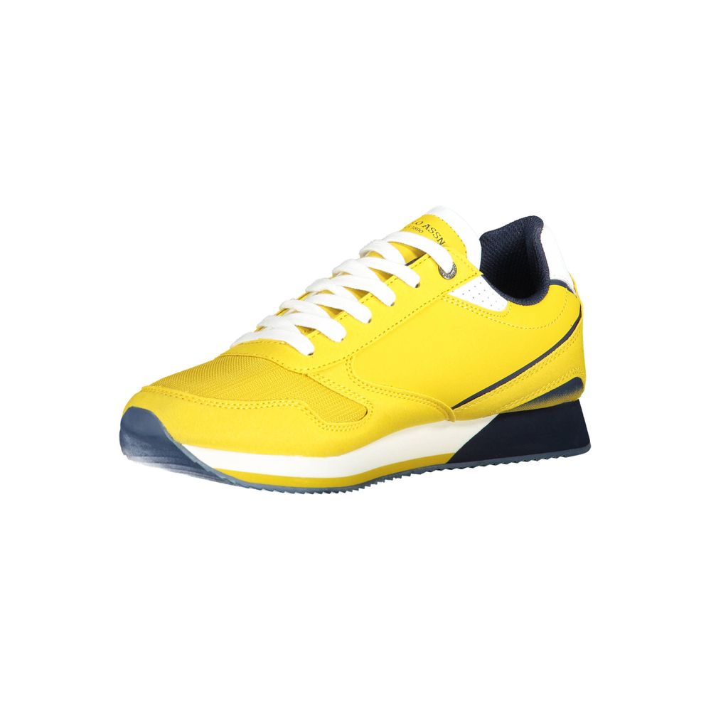 U.S. POLO ASSN. Yellow Polyester Men Sneaker U.S. POLO ASSN.