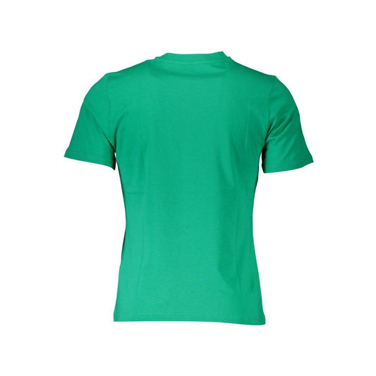 North Sails Green Cotton Men T-Shirt North Sails