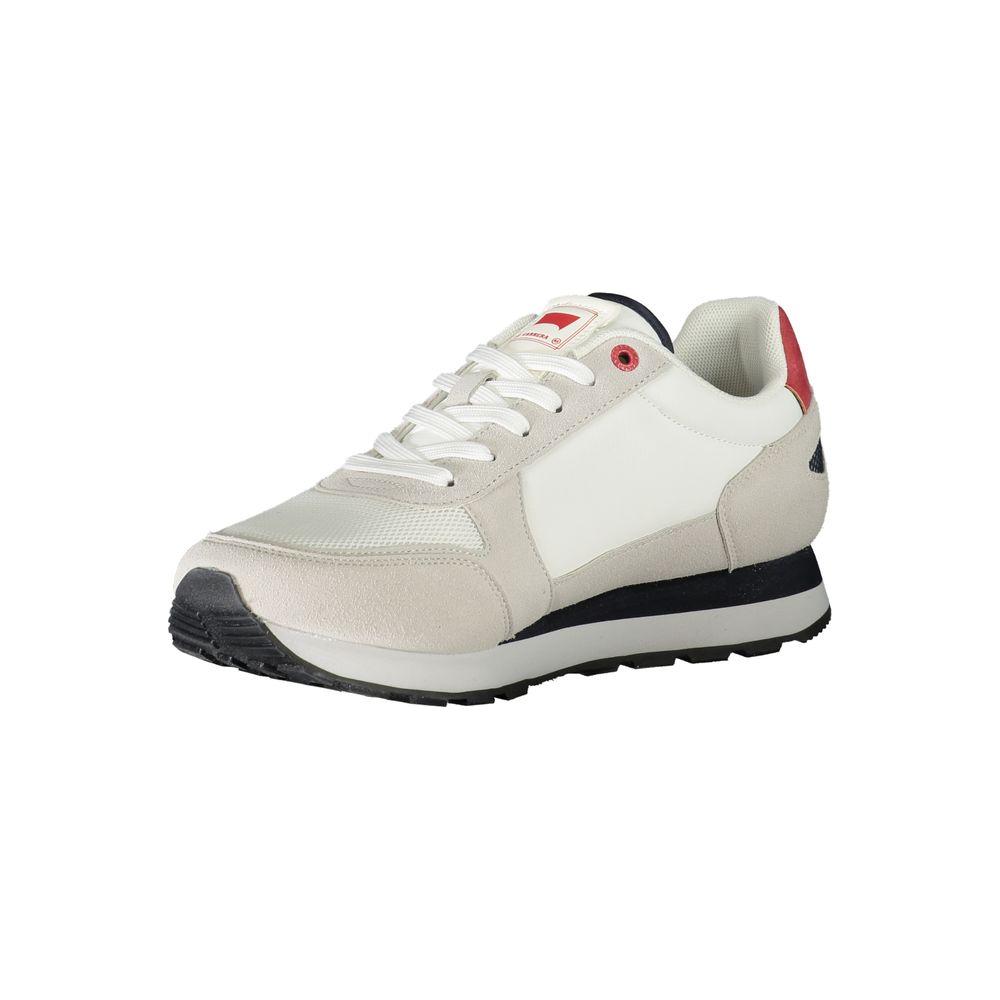 Carrera White Polyester Sneaker Carrera