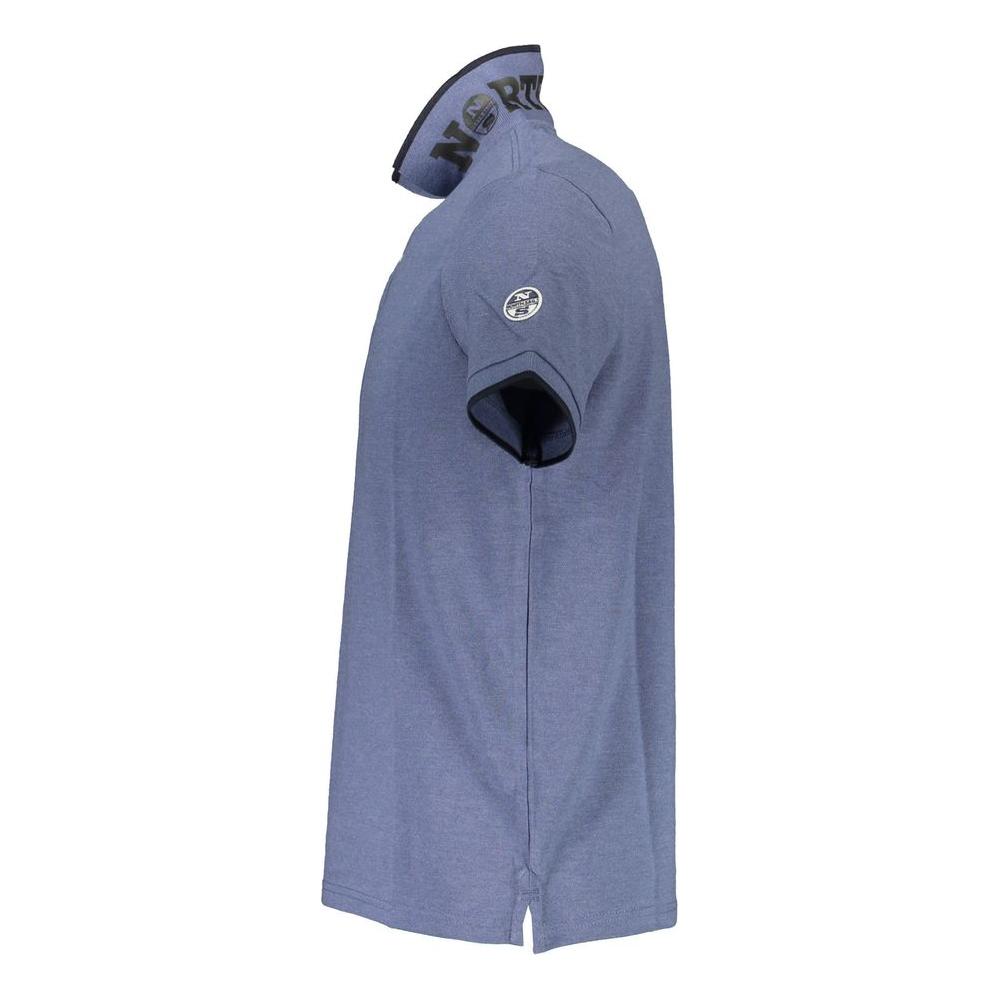 North Sails Blue Cotton Mens Polo Shirt North Sails