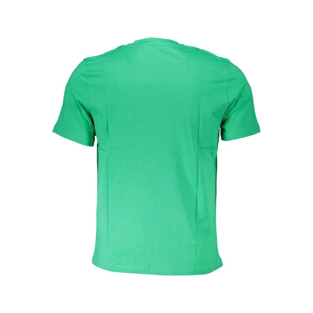 North Sails Green Cotton T-Shirt North Sails