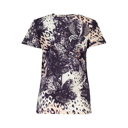 Cavalli Class Pink Cotton Tops & T-Shirt Cavalli Class