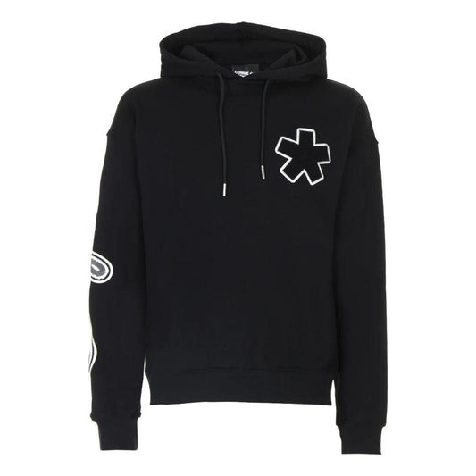 Comme Des Fuckdown Black Cotton Men's Hooded Sweater