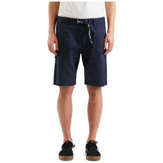 Refrigiwear Elegant Blue Cotton Blend Shorts Refrigiwear