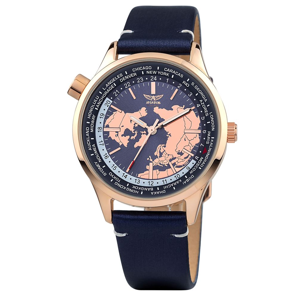 Aviator Rose Gold Women Watch Aviator