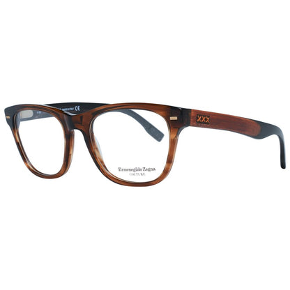 Ermenegildo Zegna Brown Plastic Glasses (Frames) 1728,67345776800,Accessories,Brown,Ermenegildo Zegna,Glasses (Frames) - Glasses and Sunglasses - Accessories,Glasses and Sunglasses - Accessories,Men,New with tags