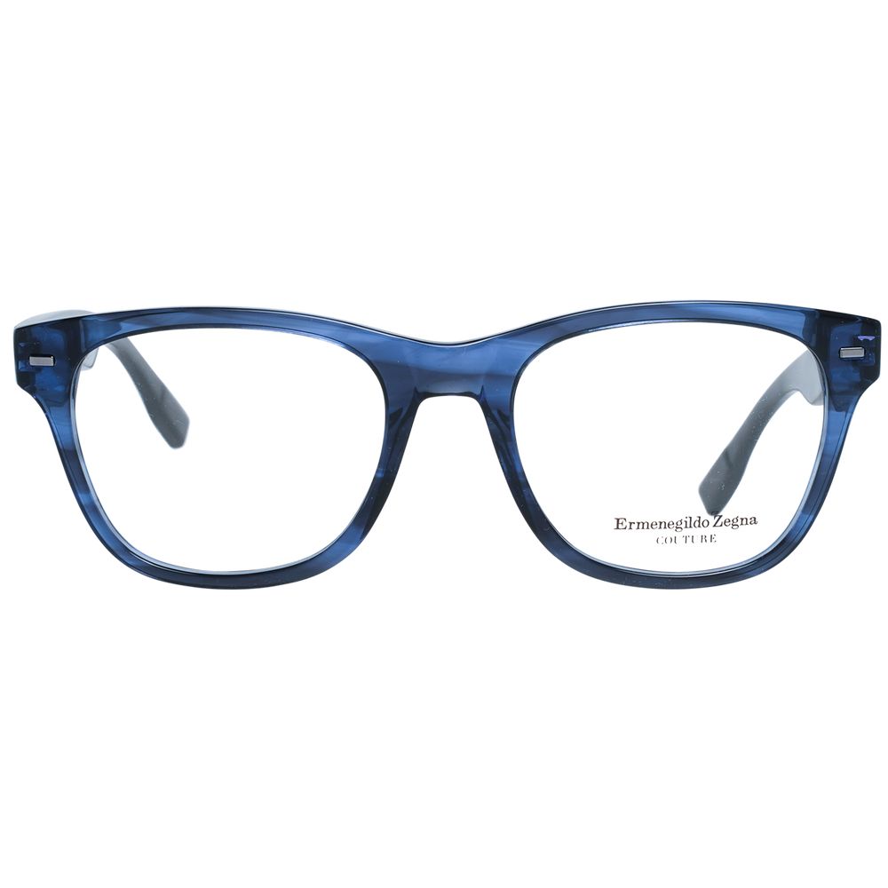 Ermenegildo Zegna Blue Plastic Glasses (Frames) 1728,67345776800,Accessories,Blue,Ermenegildo Zegna,Glasses (Frames) - Glasses and Sunglasses - Accessories,Glasses and Sunglasses - Accessories,Men,New with tags