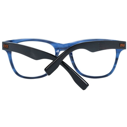 Ermenegildo Zegna Blue Plastic Glasses (Frames) 1728,67345776800,Accessories,Blue,Ermenegildo Zegna,Glasses (Frames) - Glasses and Sunglasses - Accessories,Glasses and Sunglasses - Accessories,Men,New with tags
