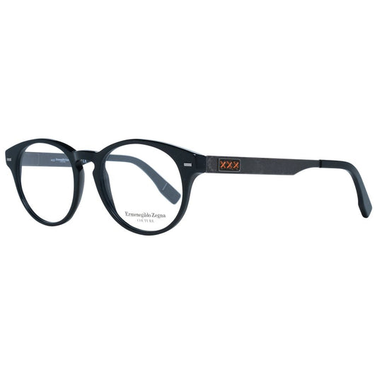 Ermenegildo Zegna Black Plastic Glasses (Frames) 1728,67345776800,Accessories,Black,Ermenegildo Zegna,Glasses (Frames) - Glasses and Sunglasses - Accessories,Glasses and Sunglasses - Accessories,Men,New with tags