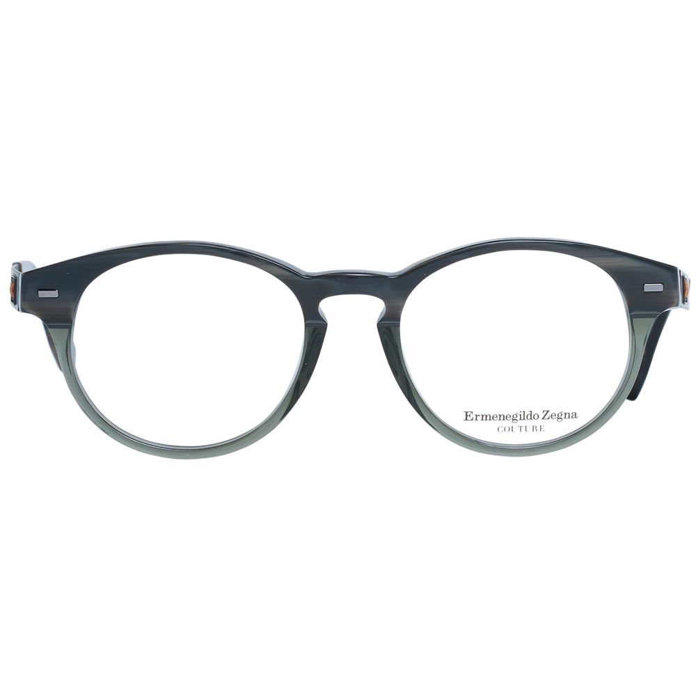 Ermenegildo Zegna Gray Plastic Glasses (Frames) 1728,67345776800,Accessories,Ermenegildo Zegna,Glasses (Frames) - Glasses and Sunglasses - Accessories,Glasses and Sunglasses - Accessories,Gray,Men,New with tags