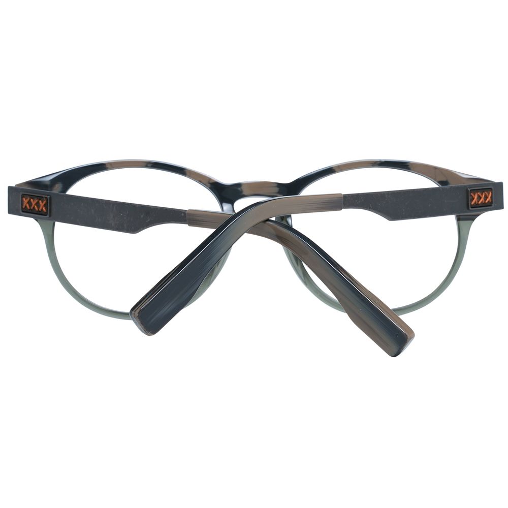 Ermenegildo Zegna Gray Plastic Glasses (Frames) 1728,67345776800,Accessories,Ermenegildo Zegna,Glasses (Frames) - Glasses and Sunglasses - Accessories,Glasses and Sunglasses - Accessories,Gray,Men,New with tags