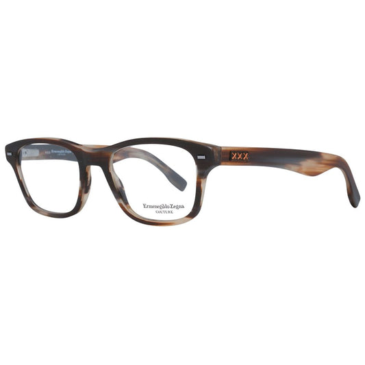 Ermenegildo Zegna Brown Plastic Glasses (Frames) 1728,67345776800,Accessories,Brown,Ermenegildo Zegna,Glasses (Frames) - Glasses and Sunglasses - Accessories,Glasses and Sunglasses - Accessories,Men,New with tags