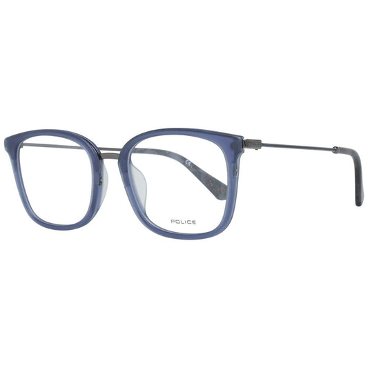 Police Blue Metal & Plastic Glasses (Frames) 1728,67345776800,Accessories,Blue,Glasses (Frames) - Glasses and Sunglasses - Accessories,Glasses and Sunglasses - Accessories,Men,New with tags,Police