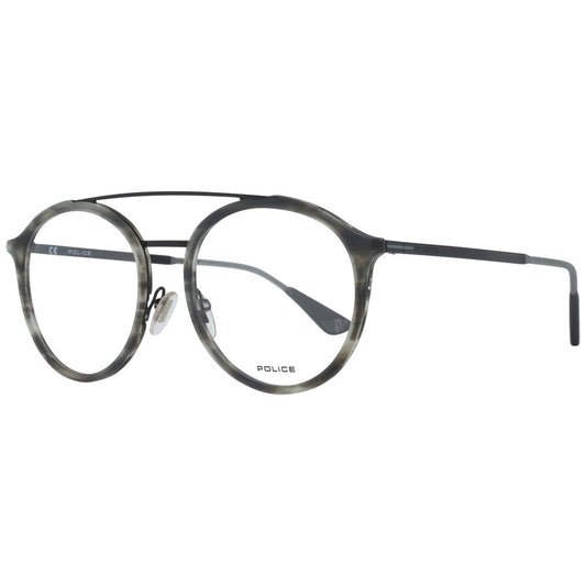 Police Gray Metal & Plastic Glasses (Frames) 1728,67345776800,Accessories,Glasses (Frames) - Glasses and Sunglasses - Accessories,Glasses and Sunglasses - Accessories,Gray,Men,New with tags,Police