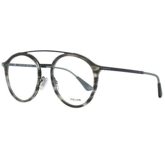 Police Gray Metal & Plastic Glasses (Frames) 1728,67345776800,Accessories,Glasses (Frames) - Glasses and Sunglasses - Accessories,Glasses and Sunglasses - Accessories,Gray,Men,New with tags,Police