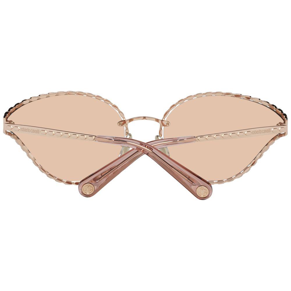 Roberto Cavalli Rose Gold Women Sunglasses Roberto Cavalli