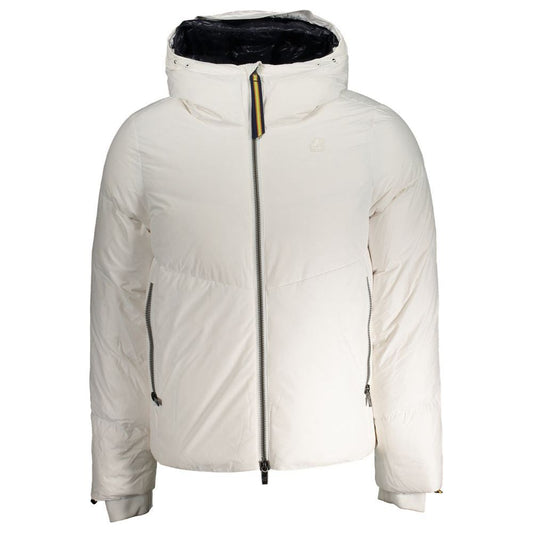 K-WAY White Polyester Jacket