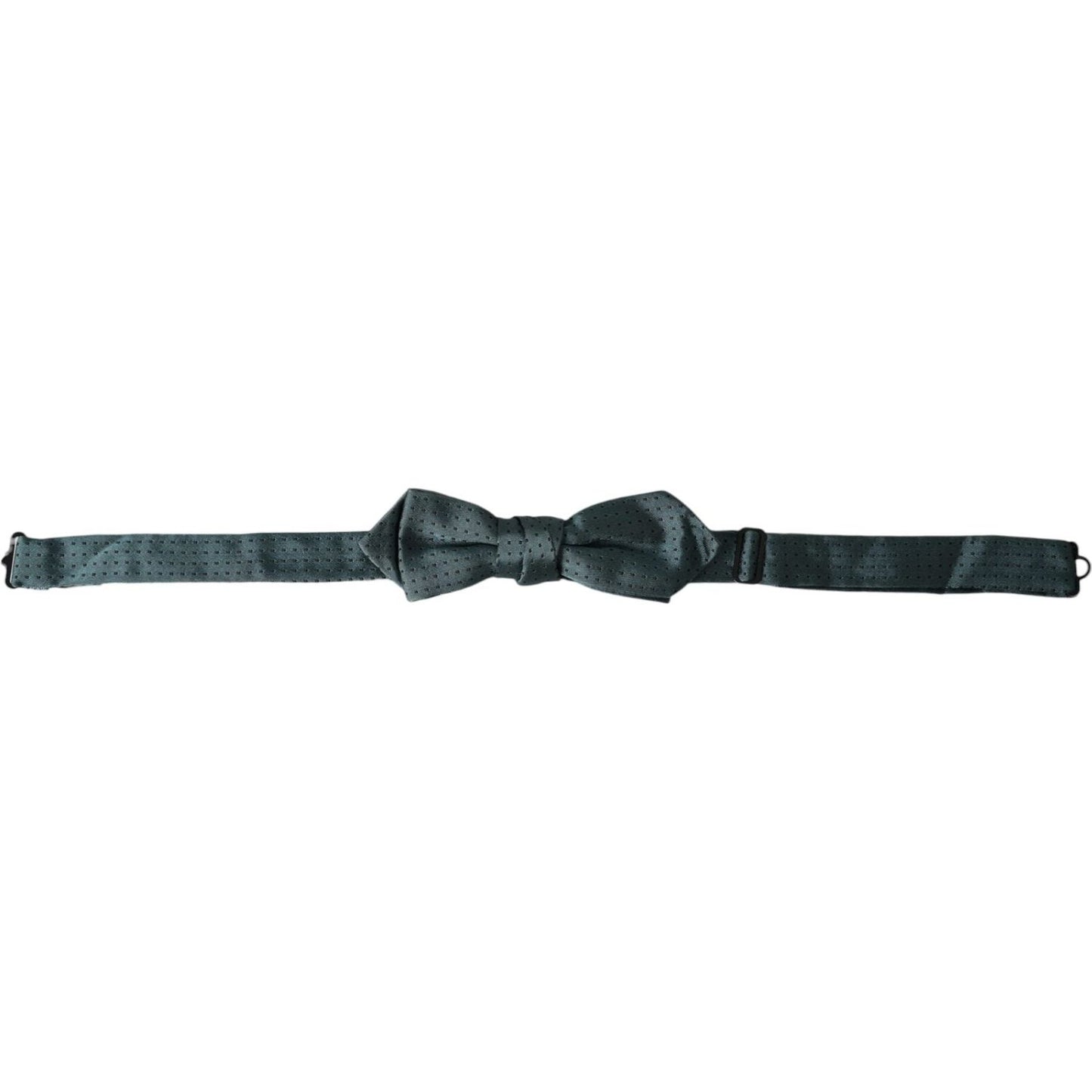 Dolce & Gabbana Green Silk Fantasy Adjustable Neck Men Papillon Bow Tie Dolce & Gabbana