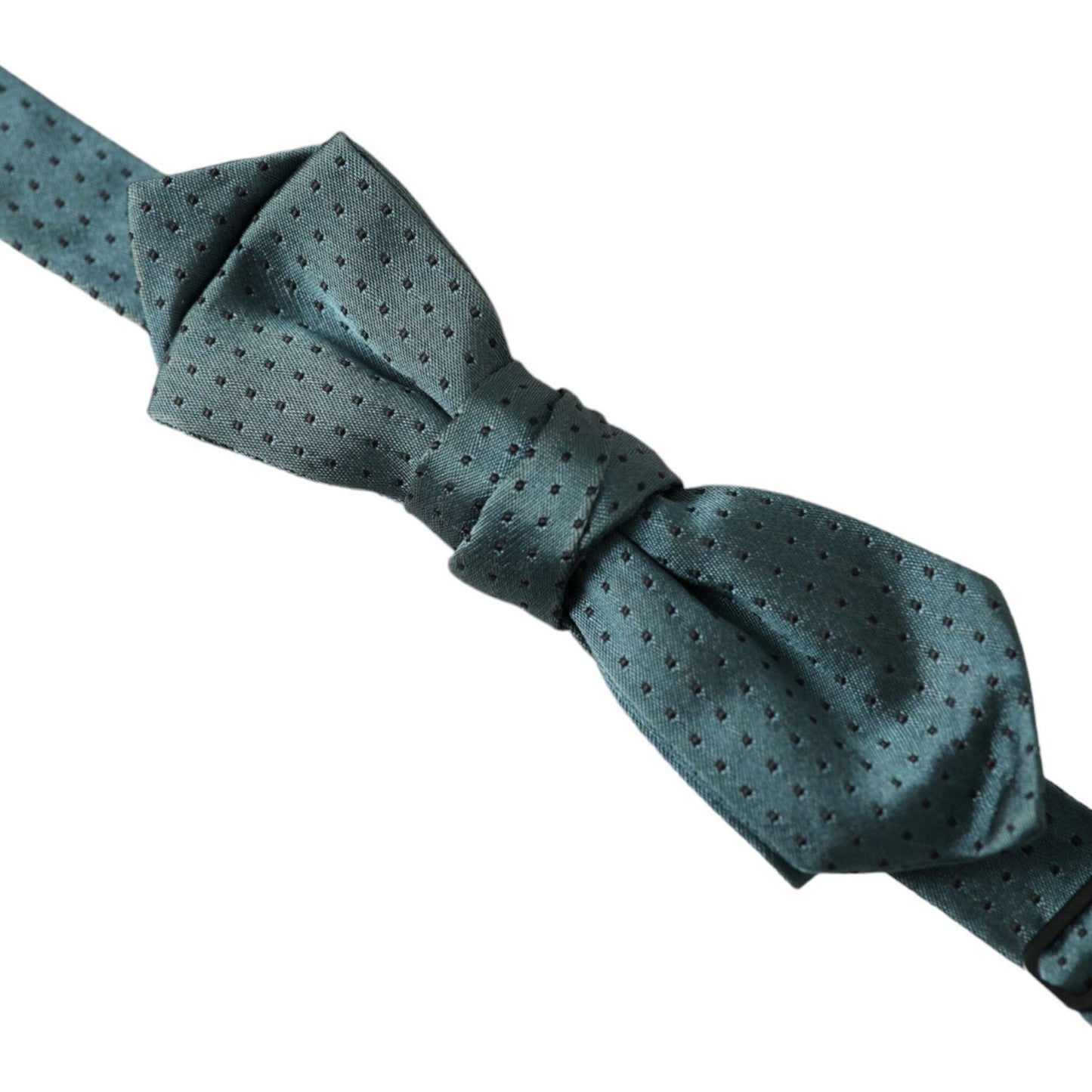 Dolce & Gabbana Green Silk Fantasy Adjustable Neck Men Papillon Bow Tie Dolce & Gabbana