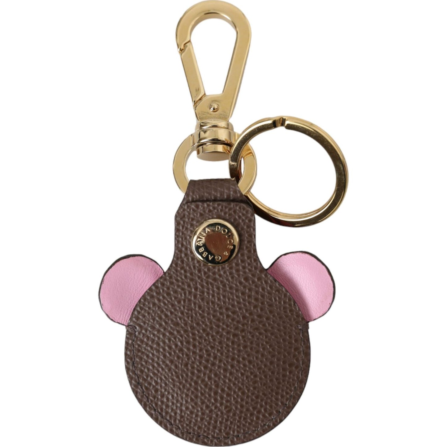 Dolce & Gabbana Multicolor Dauphine Calfskin DG Logo Keyring Keychain Dolce & Gabbana