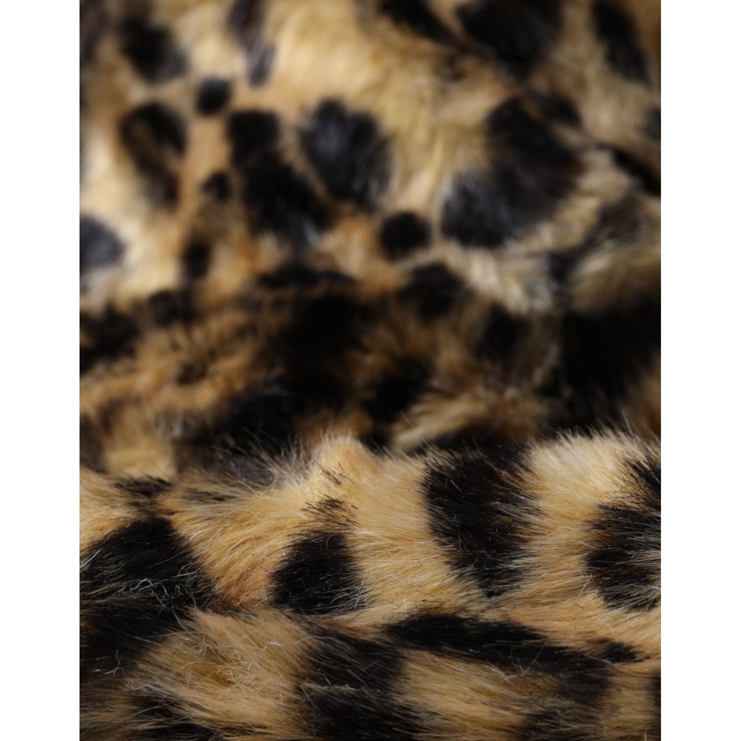 Dolce & Gabbana Brown Leopard Fur Women Bucket Hat Dolce & Gabbana