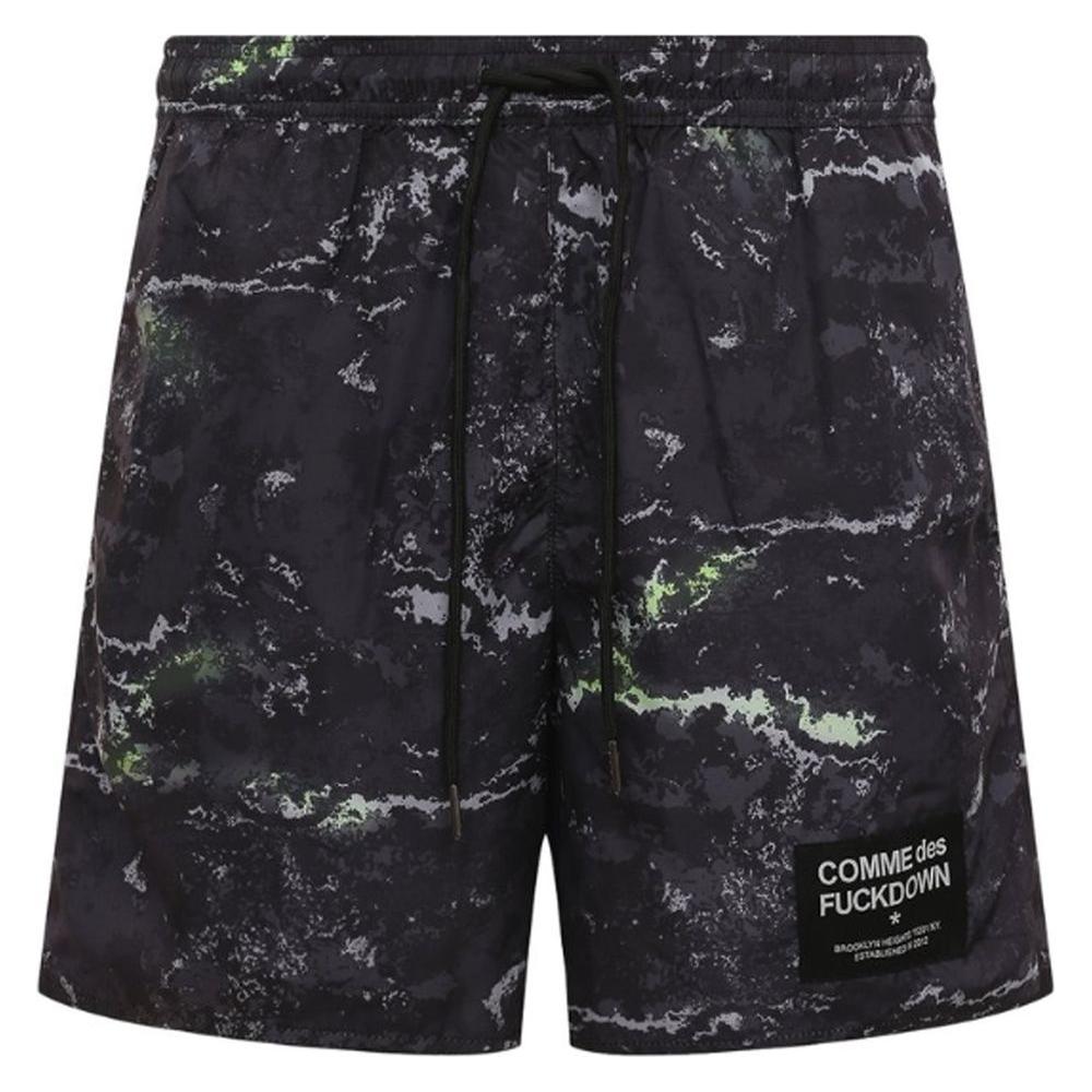 Comme Des Fuckdown Army Polyester Men Swimwear Comme Des Fuckdown