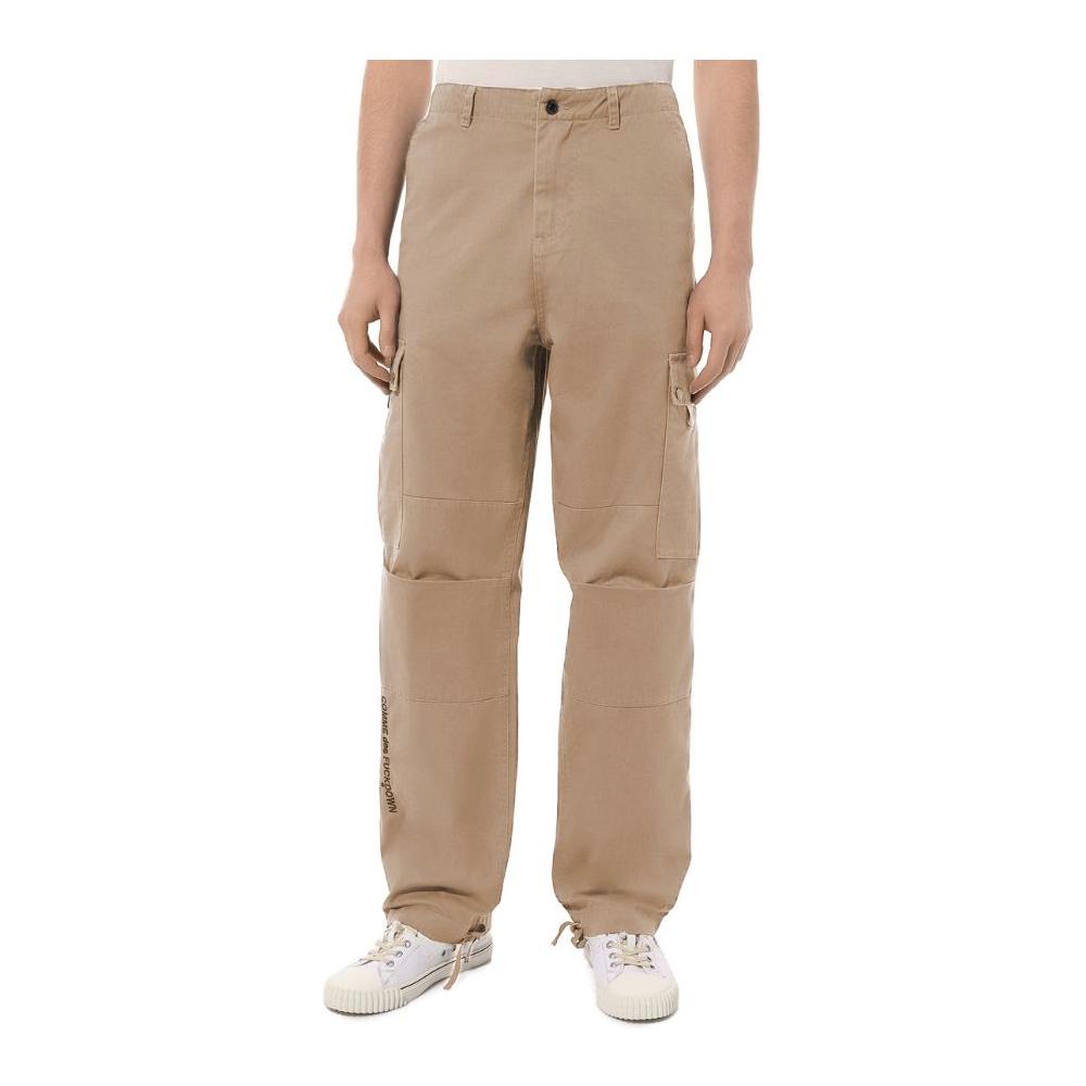 Comme Des Fuckdown Beige Cotton Jeans & Pant Comme Des Fuckdown