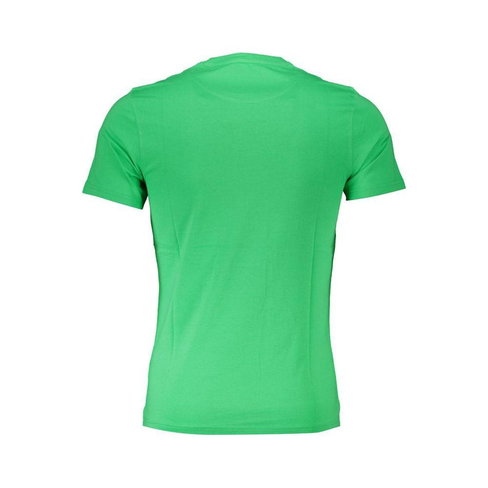 Harmont & Blaine Green Cotton T-Shirt Harmont & Blaine