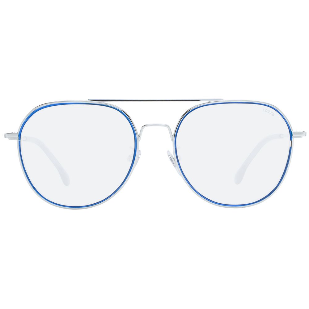 Lozza Gray Metal Sunglasses