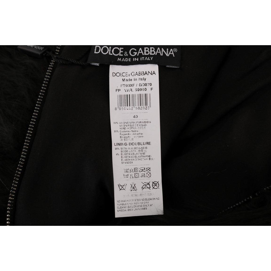 Dolce & Gabbana Black Mink Nutria Fur Mini Hot Pants 1728,50% Nutria fur,67345645728,Black,Clothing,Dolce & Gabbana,IT40|S,Material: 50% Mink fur,New with tags,Short and Mini - Shorts - Clothing,Shorts - Clothing,Shorts - Women - Clothing,Women,Women - Cl