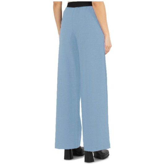 Comme Des Fuckdown Light Blue Polyester Jeans & Pant Comme Des Fuckdown