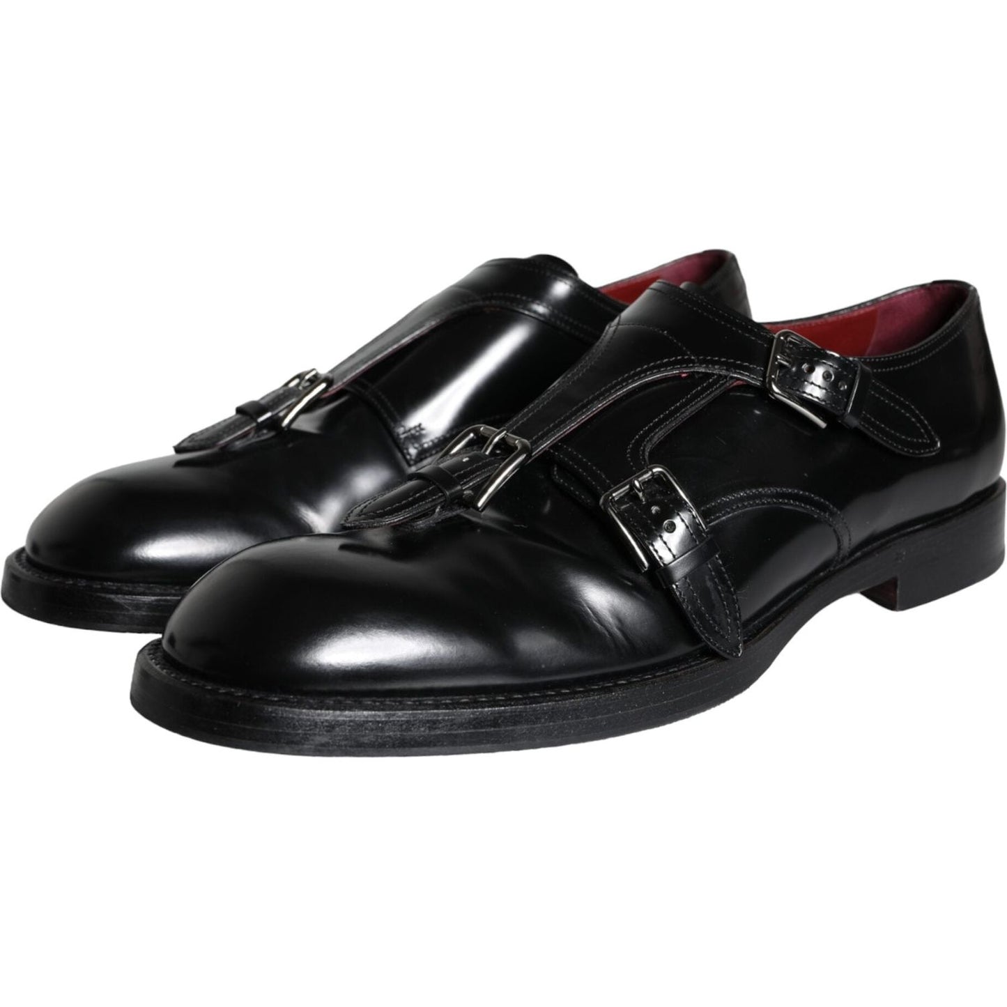 Dolce & Gabbana Black Calf Leather Men Formal Dress Shoes Dolce & Gabbana