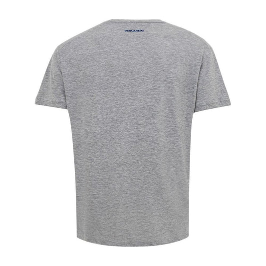 Dsquared² Gray Cotton T-Shirt Dsquared²