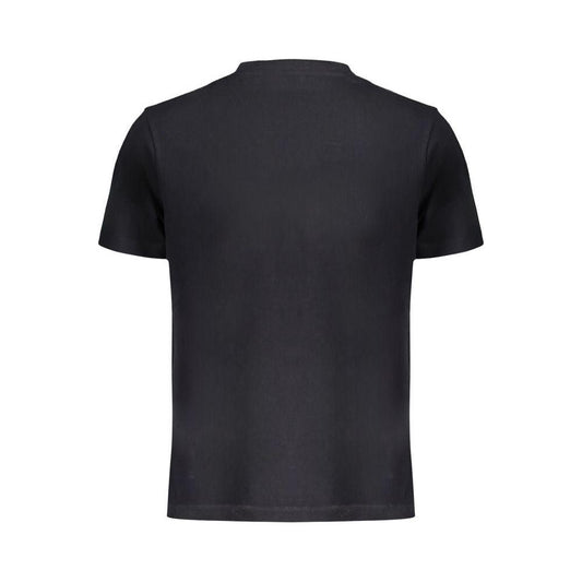 Napapijri Black Cotton T-Shirt Napapijri