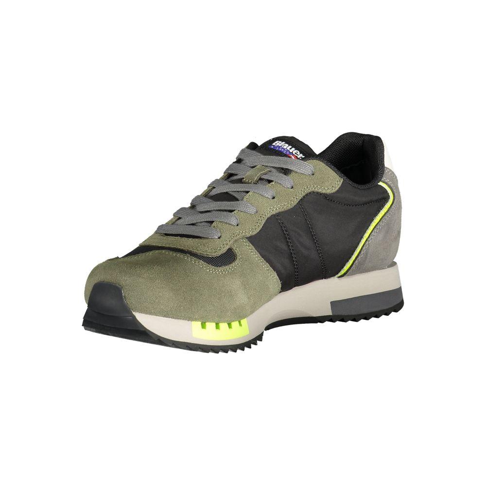 Blauer Green Polyester Sneaker Blauer