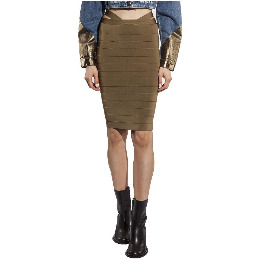 PINKO Army Viscose Skirt PINKO