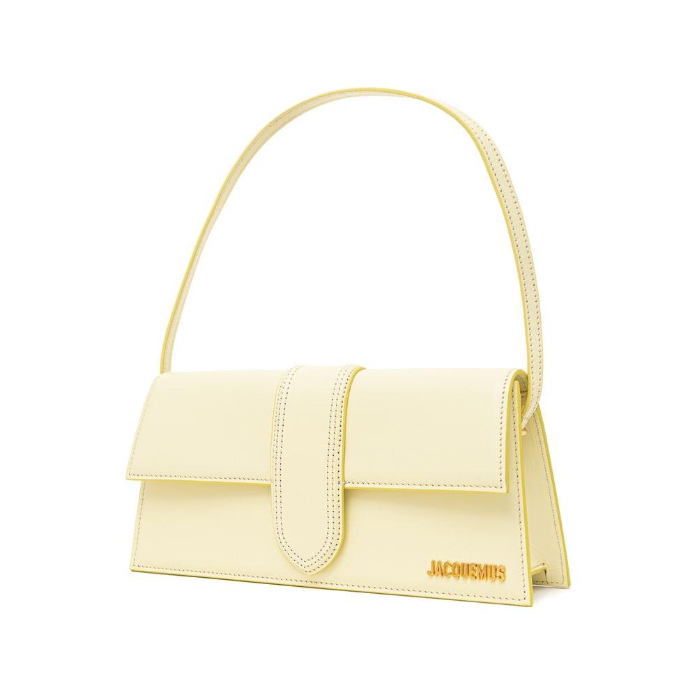 Jacquemus Yellow Leather Shoulder Bag Jacquemus