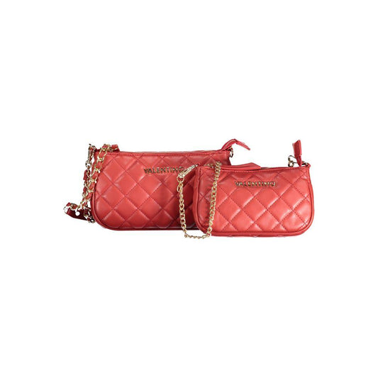 Valentino Bags Red Polyethylene Handbag Valentino Bags