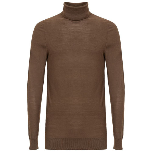 Brioni Brown Cashmere Sweater Brioni